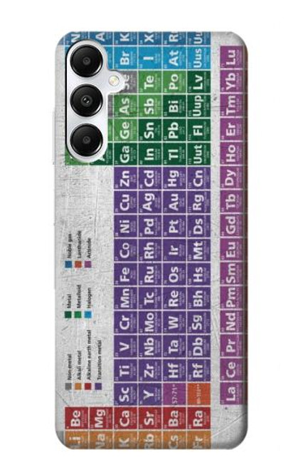S3383 Tableau périodique Etui Coque Housse pour Samsung Galaxy A05s