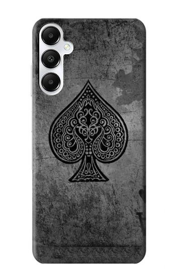 S3446 Noir Ace Spade Etui Coque Housse pour Samsung Galaxy A05s