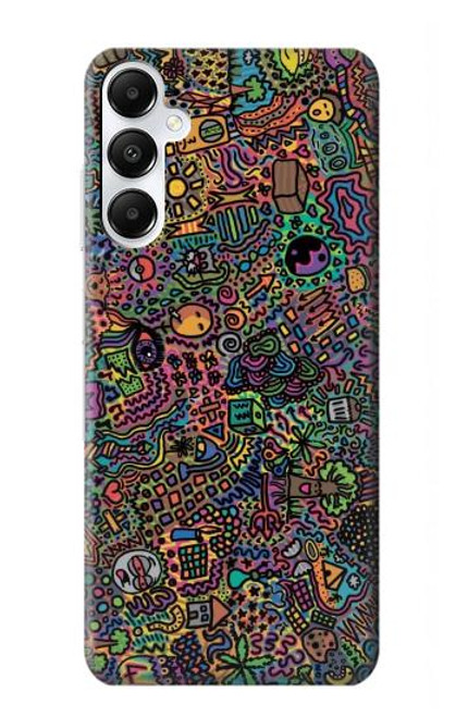 S3815 Art psychédélique Etui Coque Housse pour Samsung Galaxy A05s