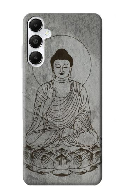 S3873 Dessin au trait Bouddha Etui Coque Housse pour Samsung Galaxy A05s