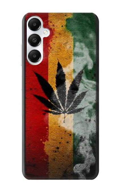 S3890 Drapeau Rasta Reggae Fumée Etui Coque Housse pour Samsung Galaxy A05s