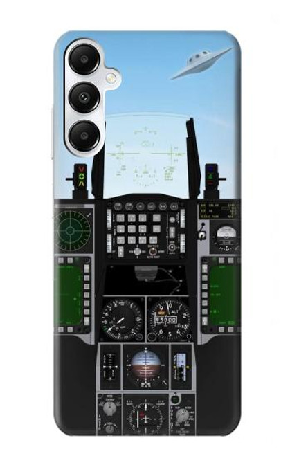 S3933 Avion de chasse OVNI Etui Coque Housse pour Samsung Galaxy A05s