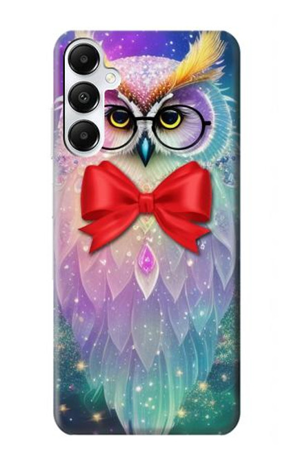 S3934 Hibou nerd fantastique Etui Coque Housse pour Samsung Galaxy A05s