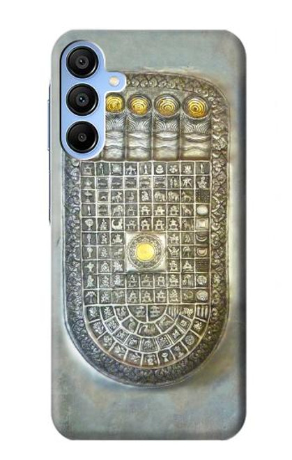 S1484 Bouddha empreinte Etui Coque Housse pour Samsung Galaxy A15 5G
