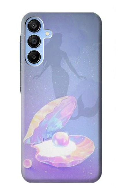 S3823 Beauté Perle Sirène Etui Coque Housse pour Samsung Galaxy A15 5G