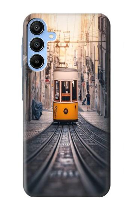 S3867 Tramways à Lisbonne Etui Coque Housse pour Samsung Galaxy A15 5G