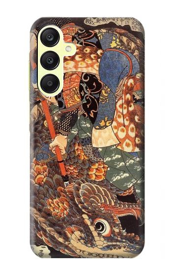 S0914 Ronin Miyamoto Musashi Etui Coque Housse pour Samsung Galaxy A25 5G