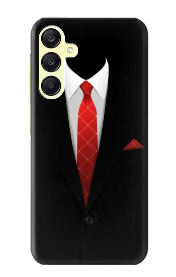 S1805 Costume Noir Etui Coque Housse pour Samsung Galaxy A25 5G