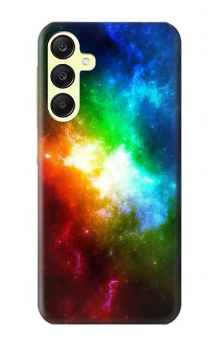 S2312 Arc en ciel coloré espace Galaxie Etui Coque Housse pour Samsung Galaxy A25 5G