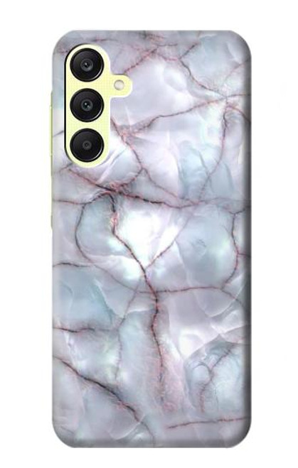 S2316 Bleu foncé Marbre Texture graphique Imprimer Etui Coque Housse pour Samsung Galaxy A25 5G