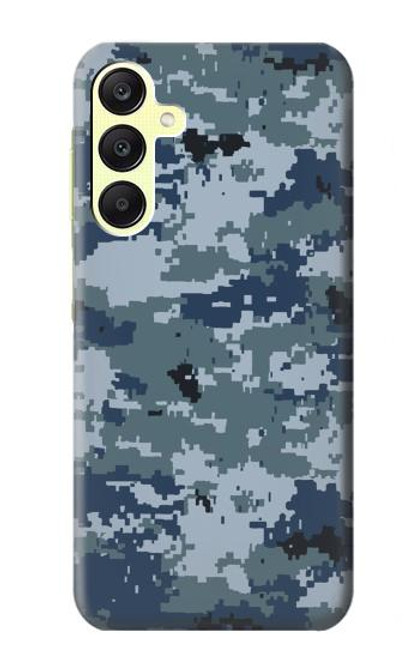 S2346 Marine Camo camouflage graphique Etui Coque Housse pour Samsung Galaxy A25 5G