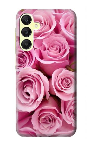 S2943 Rose rose Etui Coque Housse pour Samsung Galaxy A25 5G