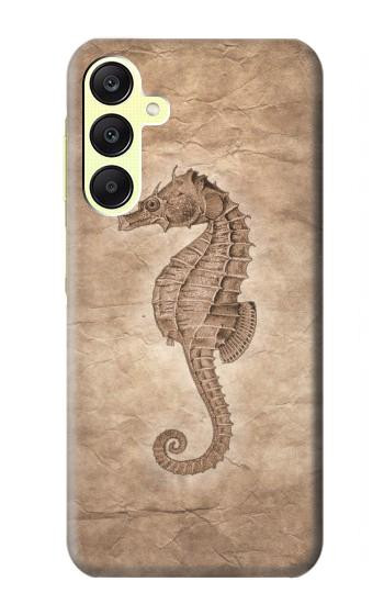 S3214 Hippocampe squelette Fossile Etui Coque Housse pour Samsung Galaxy A25 5G