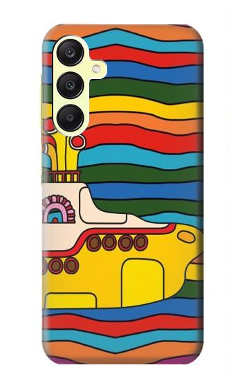 S3599 Hippie submarin Etui Coque Housse pour Samsung Galaxy A25 5G