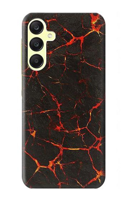 S3696 Magma de lave Etui Coque Housse pour Samsung Galaxy A25 5G