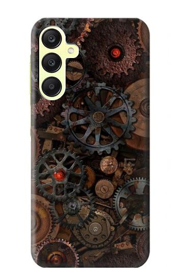S3884 Engrenages Mécaniques Steampunk Etui Coque Housse pour Samsung Galaxy A25 5G