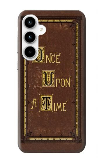 S2824 Il était une Fois Livre Couverture Etui Coque Housse pour Samsung Galaxy A35 5G
