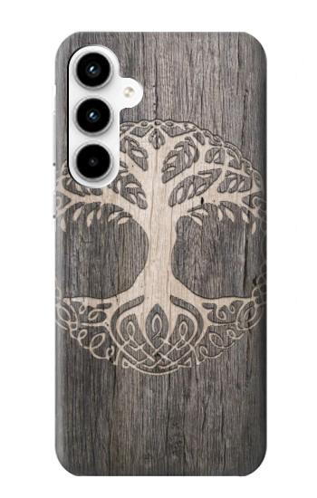 S3591 Viking Arbre de vie Symbole Etui Coque Housse pour Samsung Galaxy A35 5G