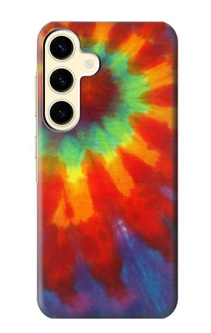 S2985 Coloré Tie Dye Texture Etui Coque Housse pour Samsung Galaxy S24