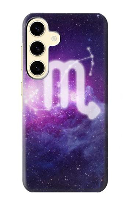 S3370 Zodiaque Scorpio Etui Coque Housse pour Samsung Galaxy S24