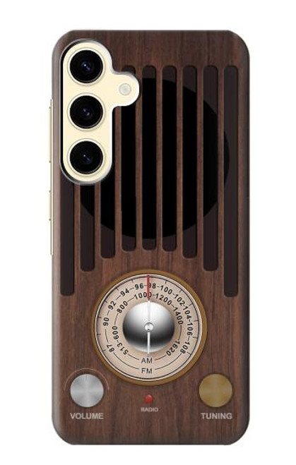 S3935 Graphique du tuner radio FM AM Etui Coque Housse pour Samsung Galaxy S24