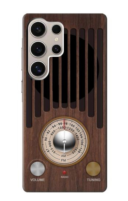 S3935 Graphique du tuner radio FM AM Etui Coque Housse pour Samsung Galaxy S24 Ultra