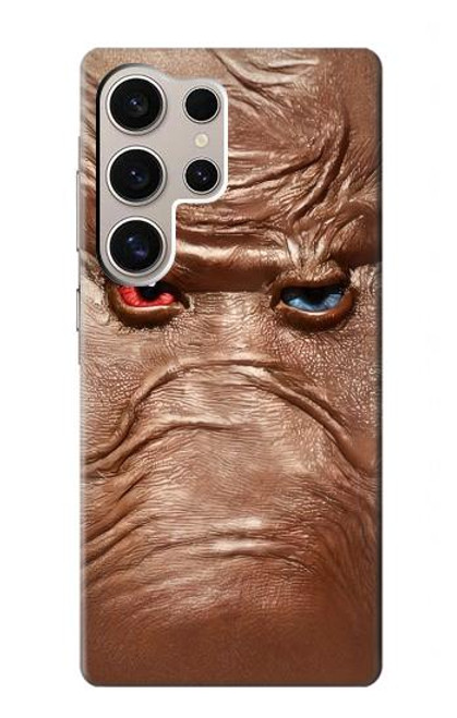 S3940 Peinture graphique Mad Face pour cuir Etui Coque Housse pour Samsung Galaxy S24 Ultra