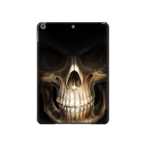 S1107 Crâne Visage Faucheuse Etui Coque Housse pour iPad 10.2 (2021,2020,2019), iPad 9 8 7