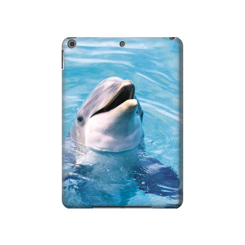 S1291 Les Dauphins en Mer Etui Coque Housse pour iPad 10.2 (2021,2020,2019), iPad 9 8 7