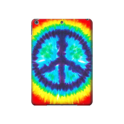 S1870 Tie Dye Paix Etui Coque Housse pour iPad 10.2 (2021,2020,2019), iPad 9 8 7