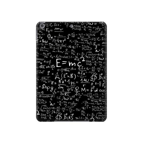 S2574 Mathématiques Physique Noirboard équation Etui Coque Housse pour iPad 10.2 (2021,2020,2019), iPad 9 8 7