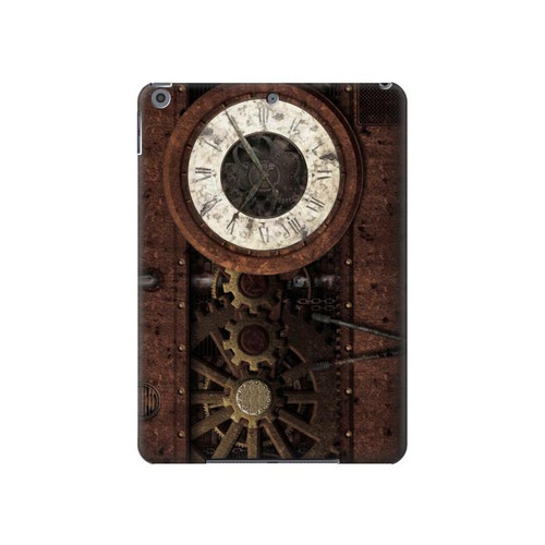 S3221 Gears steampunk Horloge Etui Coque Housse pour iPad 10.2 (2021,2020,2019), iPad 9 8 7