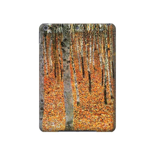 S3380 Gustav Klimt Bouleau Forêt Etui Coque Housse pour iPad 10.2 (2021,2020,2019), iPad 9 8 7