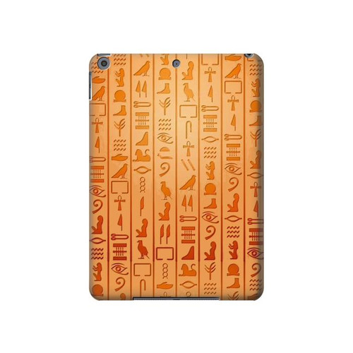 S3440 Hiéroglyphes égyptiens Etui Coque Housse pour iPad 10.2 (2021,2020,2019), iPad 9 8 7