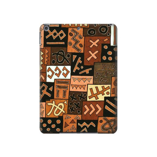 S3460 Motif Art Mali Etui Coque Housse pour iPad 10.2 (2021,2020,2019), iPad 9 8 7