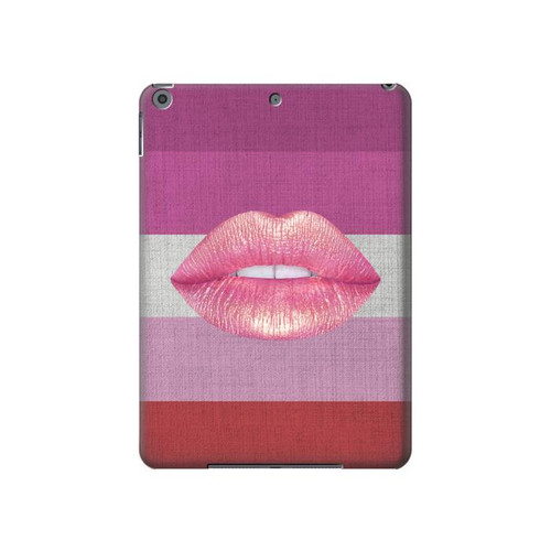 S3473 LGBT Lesbiennes Drapeau Etui Coque Housse pour iPad 10.2 (2021,2020,2019), iPad 9 8 7