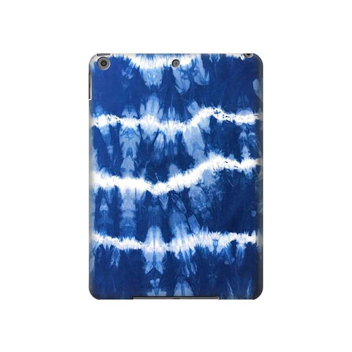 S3671 Tie Dye bleu Etui Coque Housse pour iPad 10.2 (2021,2020,2019), iPad 9 8 7