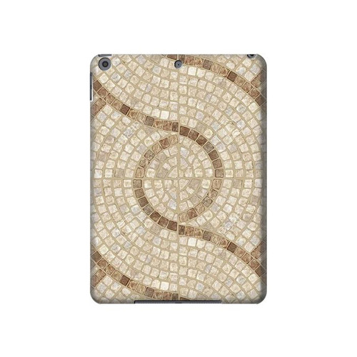 S3703 Carreaux de mosaïque Etui Coque Housse pour iPad 10.2 (2021,2020,2019), iPad 9 8 7