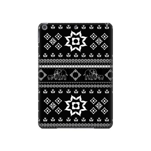 S3932 Patron de pantalon éléphant Etui Coque Housse pour iPad 10.2 (2021,2020,2019), iPad 9 8 7