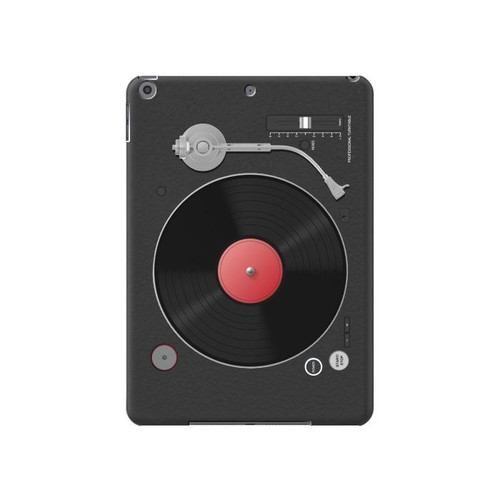 S3952 Graphique de tourne-disque vinyle tourne-disque Etui Coque Housse pour iPad 10.2 (2021,2020,2019), iPad 9 8 7