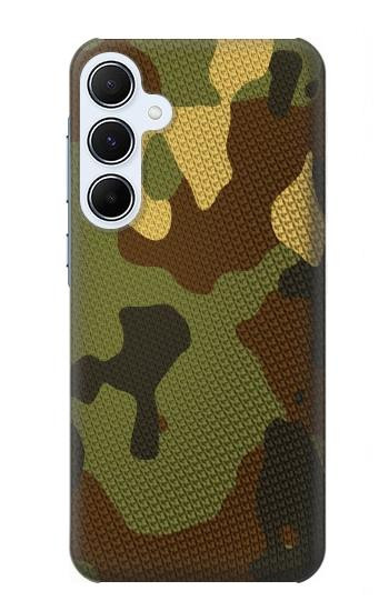 S1602 Camo Camouflage Imprimé graphique Etui Coque Housse pour Samsung Galaxy A55 5G