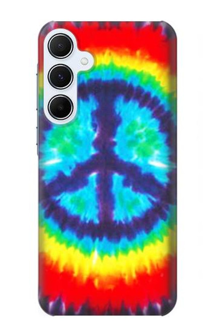 S1870 Tie Dye Paix Etui Coque Housse pour Samsung Galaxy A55 5G