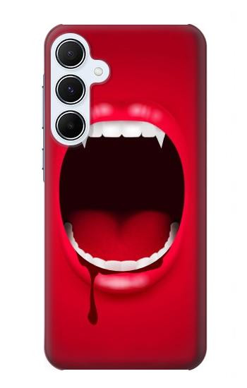 S2103 vampire bouche Etui Coque Housse pour Samsung Galaxy A55 5G