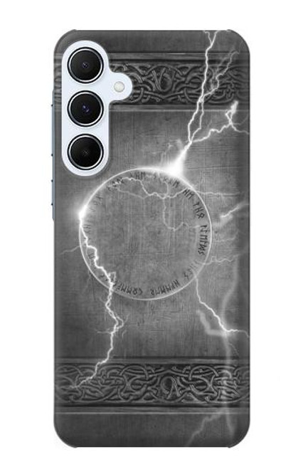 S2533 Thor Tonnerre grève Marteau Etui Coque Housse pour Samsung Galaxy A55 5G