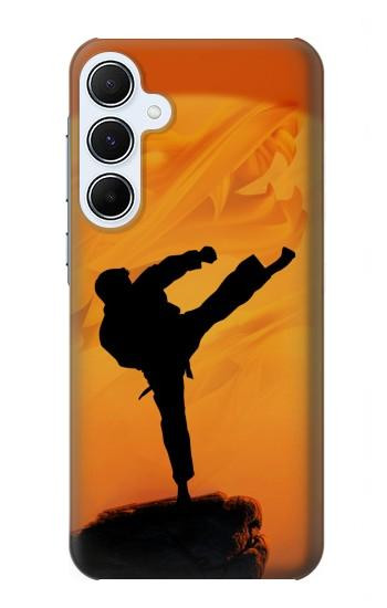 S3024 Kung Fu Karate Combattant Etui Coque Housse pour Samsung Galaxy A55 5G