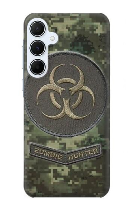 S3468 Biohazard Zombie Hunter Graphic Etui Coque Housse pour Samsung Galaxy A55 5G