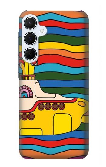 S3599 Hippie submarin Etui Coque Housse pour Samsung Galaxy A55 5G