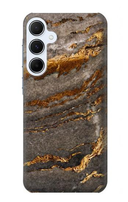 S3886 Rocher de marbre gris Etui Coque Housse pour Samsung Galaxy A55 5G