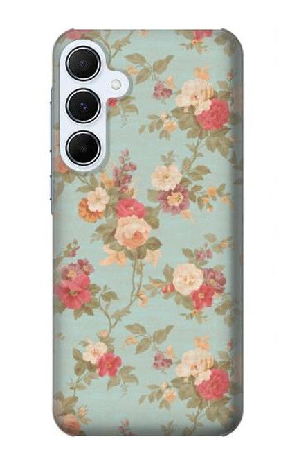 S3910 Rosier millésimé Etui Coque Housse pour Samsung Galaxy A55 5G