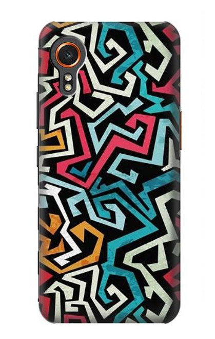 S3712 Motif Pop Art Etui Coque Housse pour Samsung Galaxy Xcover7